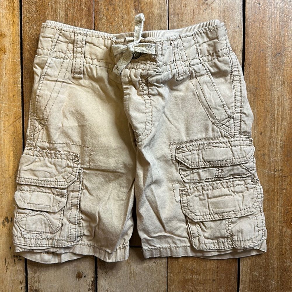 Lee Shorts size 12 months Tan Khaki Cargo Shorts Cotton Spring Summer